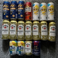 ビール　ハイボール　酎ハイ　ノンアル　500ml×14本、350...