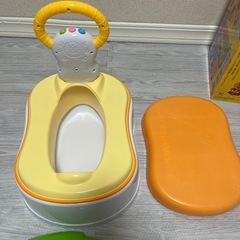 アンパンマン 5way おまる 補助便座 踏み台の画像