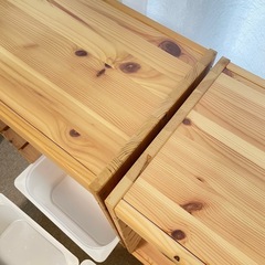 IKEA トロファスト　トレイ付き　2つセットの画像