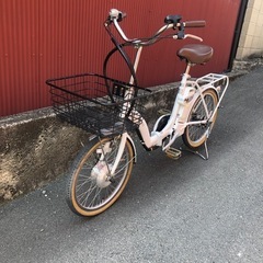 【京都】京の楽チャリ　電動アシスト自転車　テクノロジー21 20インチ　の画像