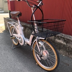 【京都】京の楽チャリ　電動アシスト自転車　テクノロジー21 20インチ　の画像