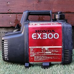 ＜整備済＞HONDA 軽量ポータブルエンジン発電機　EX300　現品管理番号：s0505_002wの画像