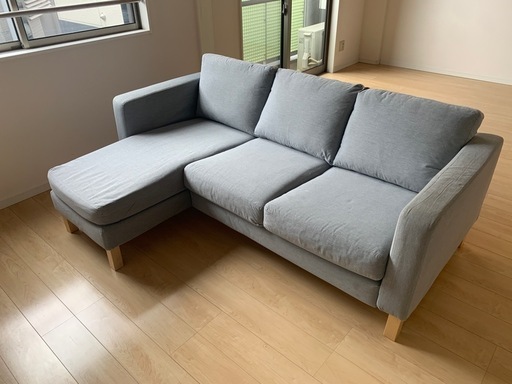 【受取者確定】カウチソファ　IKEA　横幅1950　定価6万