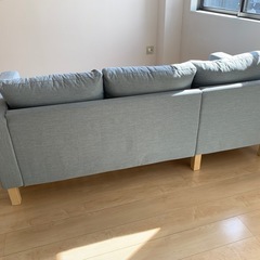 【受取者確定】カウチソファ　IKEA　横幅1950　定価6万の画像