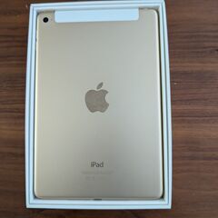 iPad mini 4 Wi-Fi+Cellular 128GB(付属品有り)の画像
