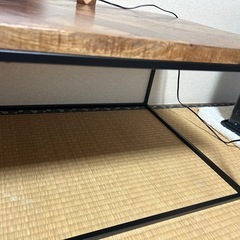 お値下げ！LIFE FURNITURE / ライフファニチャー　ヘリンボーンテーブルの画像