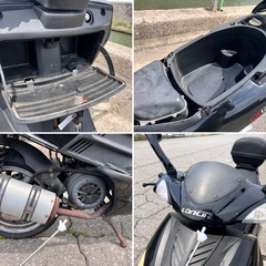 実働 LONCIN ロンシン LX125T X3 原付 スクーター ★現車確認可能 ★県内最短当日配送 ★全国陸送手配可能 ★現状販売 ★レストアベースの画像