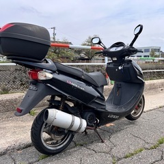 実働 LONCIN ロンシン LX125T X3 原付 スクーター ★現車確認可能 ★県内最短当日配送 ★全国陸送手配可能 ★現状販売 ★レストアベースの画像