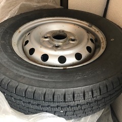 スタッドレス付きホイール　145/R12　ブリジストン