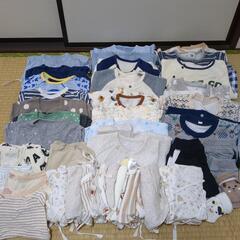 新生児服から80サイズまで
