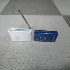 SONY ポータブルラジオの画像