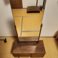 【鏡台】昭和レトロの画像