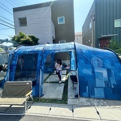 コールマンColeman トンネルテント LDX デニム &ヘキサタープセットの画像