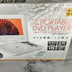 新品未使用DVDプレーヤーの画像
