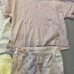 100cm女の子　夏服6点セットの画像