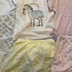 100cm女の子　夏服6点セットの画像