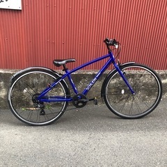 【京都】京の楽チャリ　ブリヂストン　シャライン　青色　26インチの画像