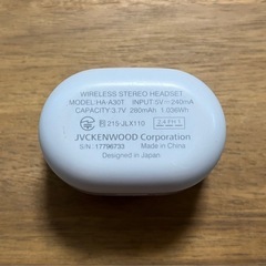 Bluetoothイヤホン　JVCケンウッド　Victor HA-30Tの画像