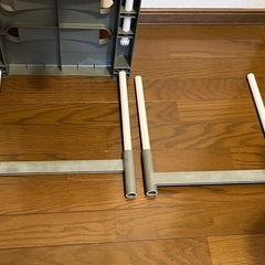 押入れ収納　ヨコ伸縮 押入れラック 3台セットの画像