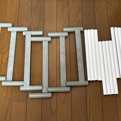 押入れ収納　ヨコ伸縮 押入れラック 3台セットの画像