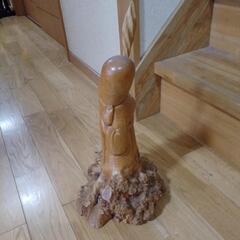 置物　木製　北海道の芸術大賞受賞店で購入費の画像
