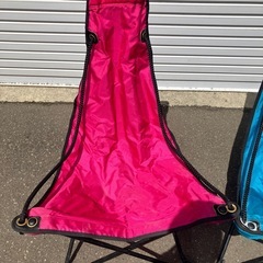 チェア　２脚セット　バーベキュー　キャンプの画像