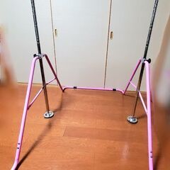値下げ♪折りたたみ可能　鉄棒 高さ90~130♪