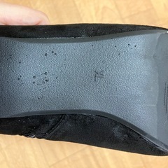 GU ウルトラストレッチヒールブーツ ブラック　スウェード　88の画像