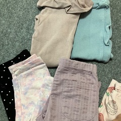 春夏用女児衣類おおむね90〜95サイズ22着＋おまけの画像