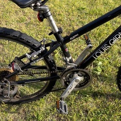 ルイガノ 24インチ 子ども LOUIS GARNEAU 黒 ジュニア自転車の画像