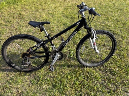 ルイガノ 24インチ 子ども LOUIS GARNEAU 黒 ジュニア自転車