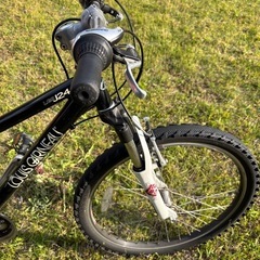 ルイガノ 24インチ 子ども LOUIS GARNEAU 黒 ジュニア自転車の画像