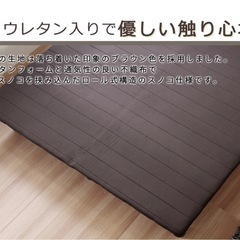 シングル脚付きボトムベッド　すのこ　フレームのみ　の画像