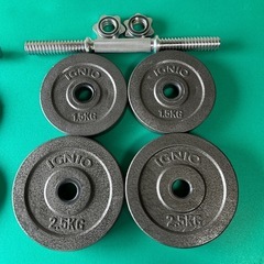 可変式ダンベル10kg　2個セットの画像