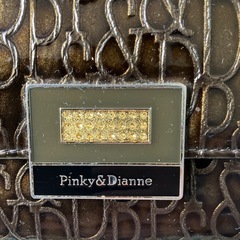 無料ー！Pinky&Dianne 中古　長財布　焦茶　エナメルの画像