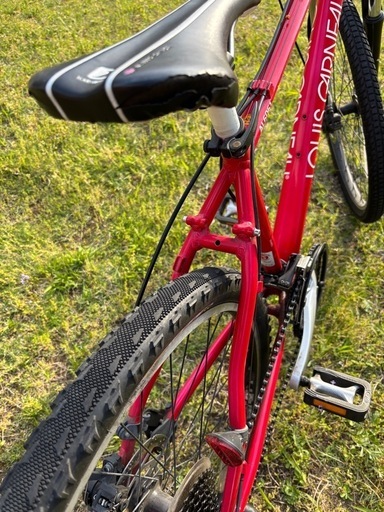 ルイガノ シティバイク MTB 26インチ 中古 赤 走行可能