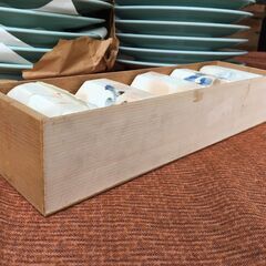 【昭和レトロ】未使用品 5客 お湯のみ 茶器 和食器 ヴィンテージ？の画像