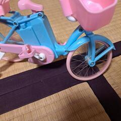 リカちゃん人形　自転車の画像