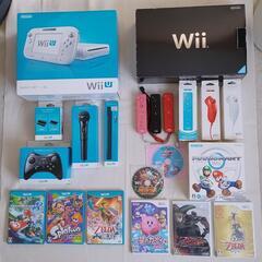 Wii本体セット 　Wii U本体セット　各アクセサリー　各ゲー...