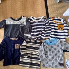 80サイズ　男の子　夏冬服　まとめ売りの画像