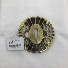 ★ジモティー割引有★鍔/菊柄/中古品