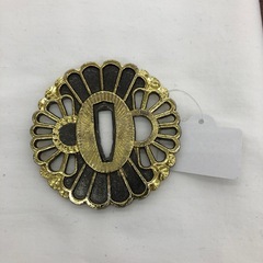 ★ジモティー割引有★鍔/菊柄/中古品の画像