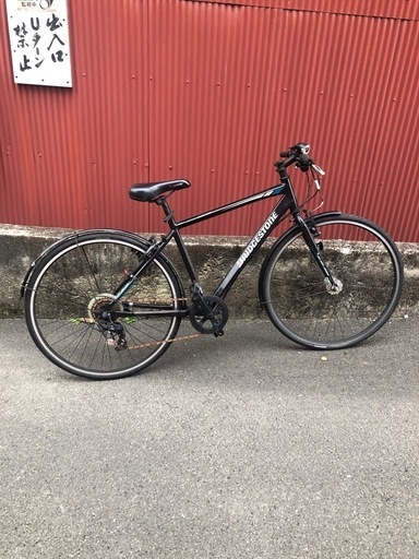 【京都】京の楽チャリ　ブリヂストン　BRIDGESTONE TB1 27インチ　外装タイプ　黒色