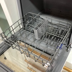 食洗機 siroca シロカ PDW-5D 2021年製 食器洗い乾燥機 ホワイト 給水ホース 排水ホース 付き コンパクト 小ぶり キッチン家電 家電の画像