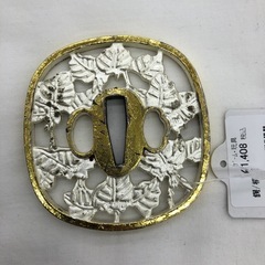 ★ジモティー割引有★鍔/桐柄/中古品の画像