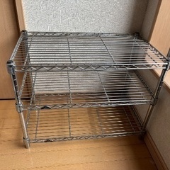 スチールラック　W590×D340×H455