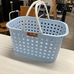 I2505-166 バスケット ブルー キズ汚れ有りの画像