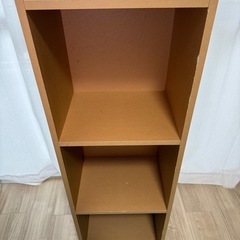 無印良品 パルプボードボックス３段 カラーボックス