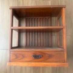 和風の小棚