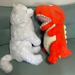 ぬいぐるみ2体を無料でお譲りします。